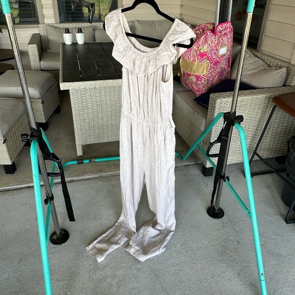 Universal Thread Cream Jumpsuit - Picture 5 of 5